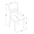East West Furniture Lynfield 11