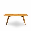 East West Furniture Traditional Wood Patio Dining Table in Natural Oil