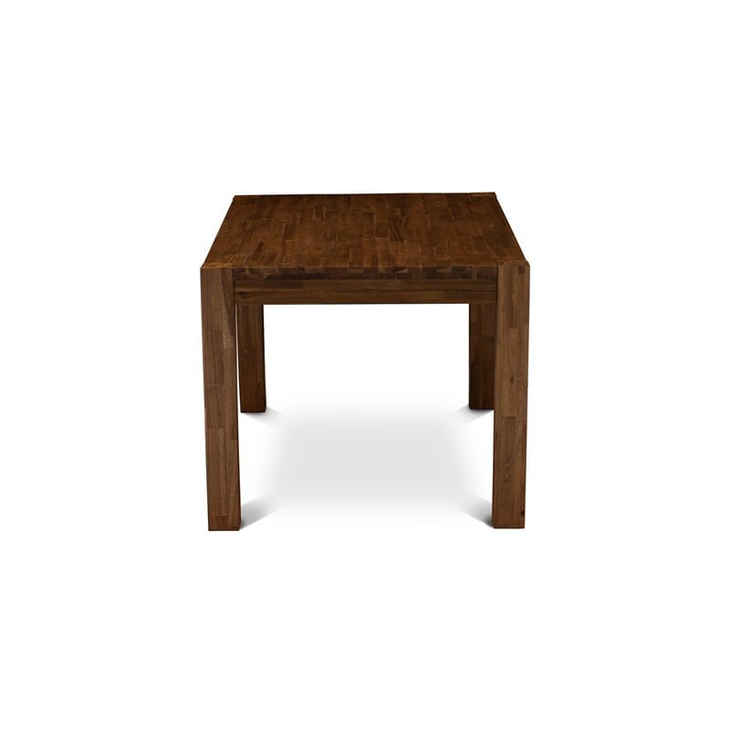 East West Furniture Celina Rectangular Wood Dining Table in Antique Walnut