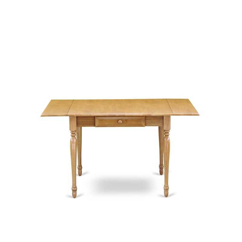 East West Furniture Monza Rectangular Wood Dining Table in Oak