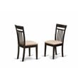 East West Furniture Henley 5-piece Wood Dining Table Set in Cappuccino