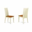 East West Furniture Sudbury 5-piece Wood Table and Dining Chairs in Cherry