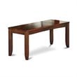 East West Furniture Lynfield 6-piece Wood Dining Table Set in Espresso