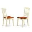 East West Furniture Kenley 7-piece Wood Dining Set in Buttermilk/Cherry