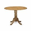 East West Furniture Dublin 3-piece Wood Dining Set in Natural