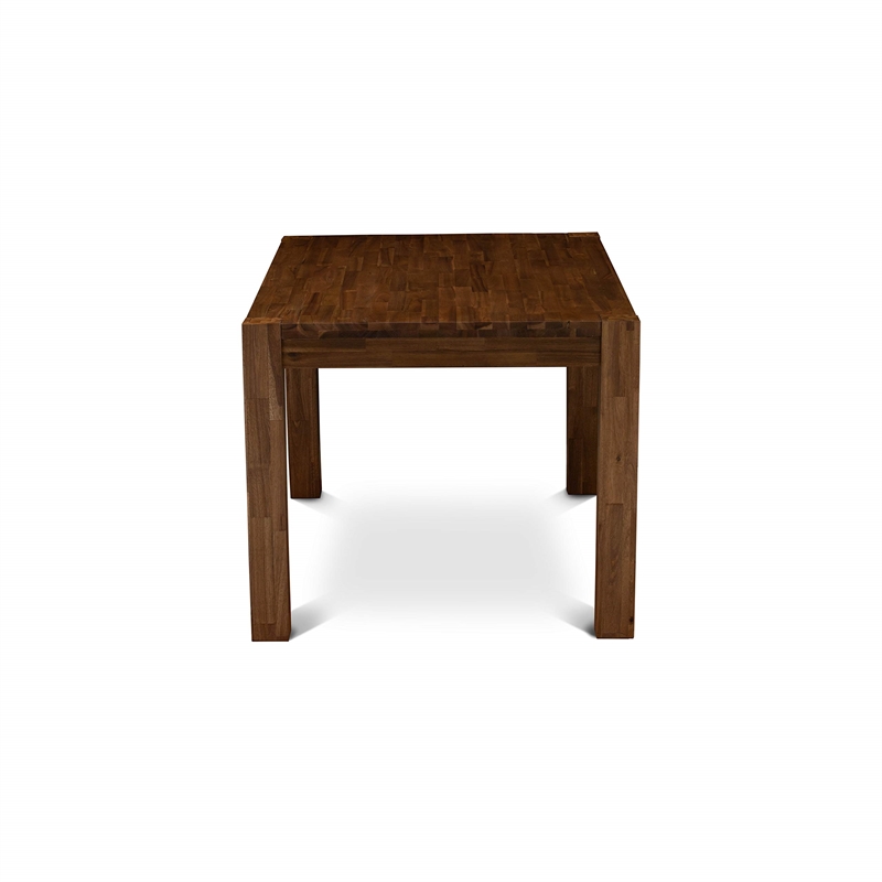 East West Furniture Celina 5-piece Wood Dining Set in Natural