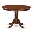 East West Furniture Hartland 5-piece Wood Dining Set in Mahogany