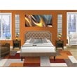 East West Furniture Granbury 3-Piece Wooden Queen Bedroom Set in Brown/Walnut