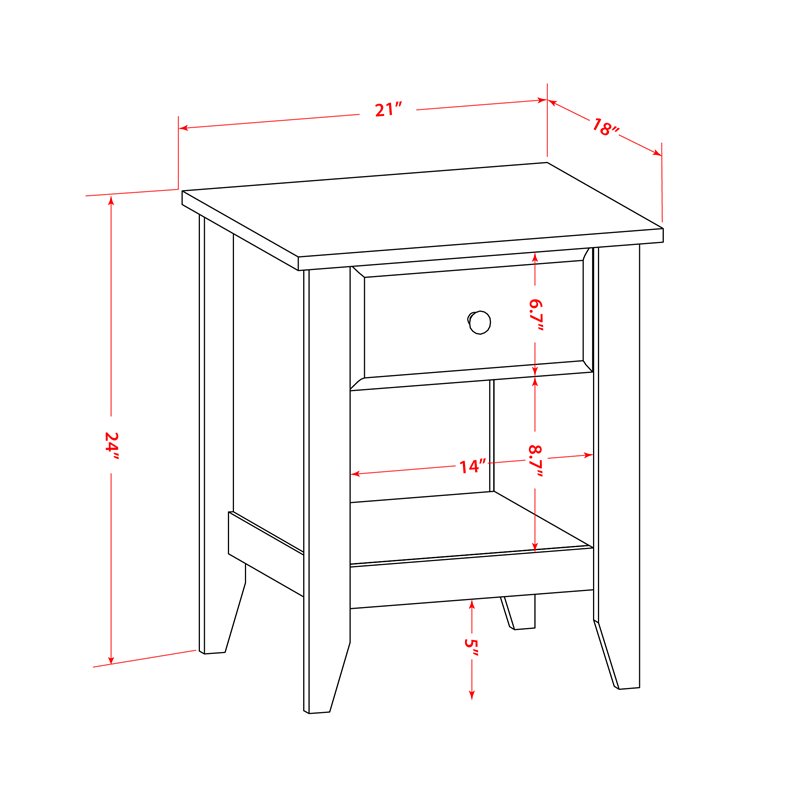 East West Furniture Nolan 2 Pieces Wooden Full Bedroom Set in White/Clover Green