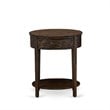 East West Furniture Granbury 2-Piece Wooden King Bedroom Set in Brown & Jacobean