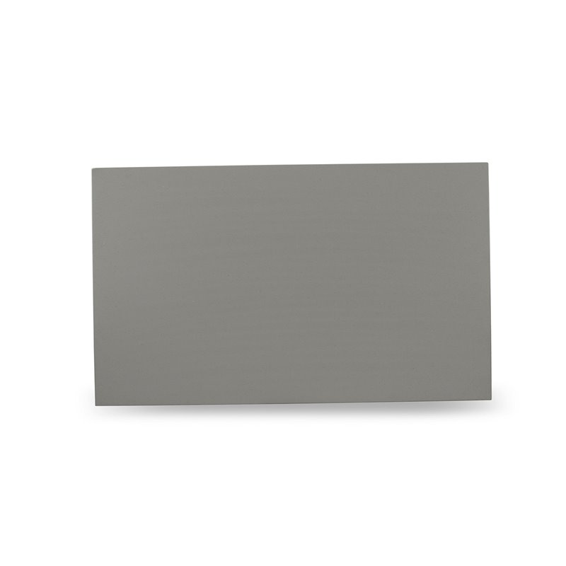 East West Furniture X-Style 6-Piece Wood Dining Set in Black/Cement