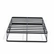 East West Furniture Dothan Traditional Metal Twin Bed Frame in Black