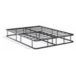 East West Furniture Dothan Traditional Metal Full Bed Frame in Black