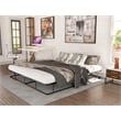 East West Furniture Dothan Traditional Metal King Bed Frame in Black