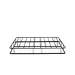 East West Furniture Dothan Traditional Metal King Bed Frame in Black