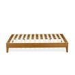 East West Furniture Navarro Traditional Engineered Wood Full Bed in Oak