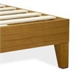 East West Furniture Navarro Traditional Engineered Wood Full Bed in Oak