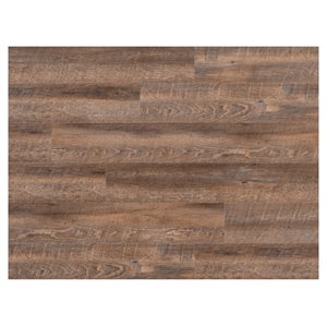 East West Furniture Capitola Traditional Plastic Vinyl Flooring in Golden Beige