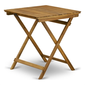 bsetqna selma square outdoor table made of acacia wood in natural oil finish