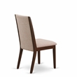 East West Furniture Wood Table and 10 Light Tan Chair in Distressed Jacobean