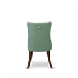 East West Furniture 5-Piece Dining Room Set in Willow Green/Antique Walnut