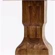 East West Furniture Ferris 5-Piece Mid Century Kitchen Set in Walnut Finish