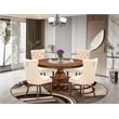 East West Furniture Ferris 5-Piece Mid Century Kitchen Set in Walnut Finish
