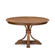 East West Furniture Ferris Mid Century Modern Dining Table in Walnut Finish