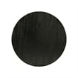 East West Furniture Dublin 5-Piece Dining Room Set in Black Finish