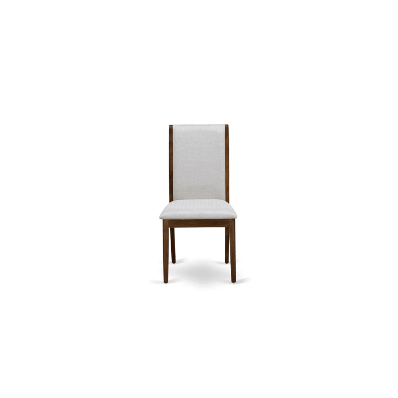 East West Furniture Ferris 5-Piece Dining Room Set in Walnut Finish