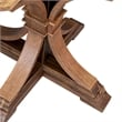 East West Furniture Ferris 7-Piece Kitchen Table Set in Walnut Finish