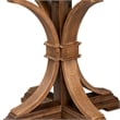 East West Furniture Ferris 7-Piece Kitchen Table Set in Walnut Finish