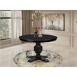 East West Furniture Ferris Wooden Dining Table in Black Finish