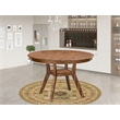East West Furniture Ferris Wooden Kitchen Table in Walnut Finish