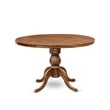 East West Furniture Irving 7-Piece Kitchen Table Set in Walnut Finish
