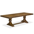 East West Furniture Laneville Modern Dining Table in Walnut Finish