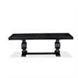 East West Furniture Laneville 9 Pieces Dining Table Set in Black Finish