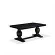 East West Furniture Laneville 9 Pieces Dining Table Set in Black Finish