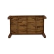East West Furniture Lismore 7 Piece A Modern Dining Table Set in Walnut Finish