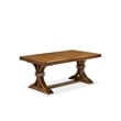 East West Furniture Northcliffe 9-Piece Mid-Century Dining Set in Walnut Finish
