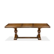 East West Furniture Northcliffe Kitchen Table in Walnut Finish