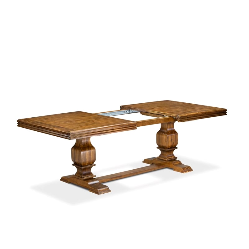 East West Furniture Northcliffe 5-Piece Kitchen Dining Set in Walnut Finish