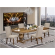 East West Furniture Northcliffe 5-Piece Kitchen Dining Set in Walnut Finish