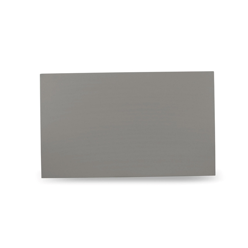 East West Furniture X-Style 6-Piece Dining Table Set in Cement Finish