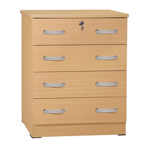 better home products 4 drawer wooden bedroom chest wc4