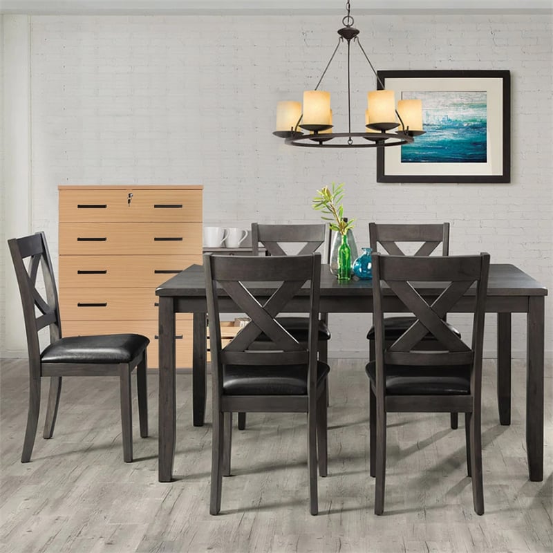 Better Home Products Cindy 5 Drawer Chest Wooden Dresser with Lock Beech (Maple)