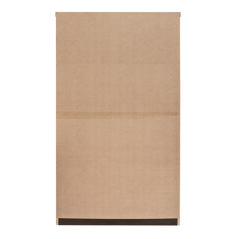 Better Home Products Olivia Wooden Tall 5 Drawer Chest Bedroom Dresser Tobacco