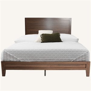 better home products fox queen wooden panel platform bed
