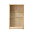Better Home Products Isabela Solid Pine Wood 5 Drawer Chest Dresser in Natural