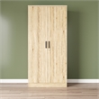 Better Home Products Harmony Wood Two Door Armoire Wardrobe Cabinet Beech Maple